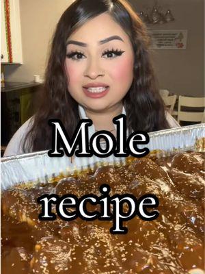 Delicious Mole recipe #mole #chicken #chickenrecipe #cooking #sweetandspicy #biggirlsdoitbetter #foodtiktok #cookingvideo #fyp