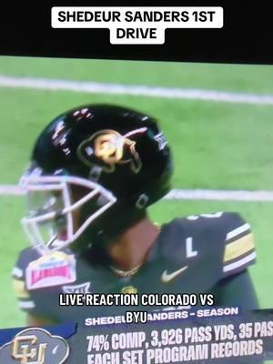 Shedeur sanders first drive! #shedeursanders #coloradobuffaloes #travishunter #CollegeFootball 