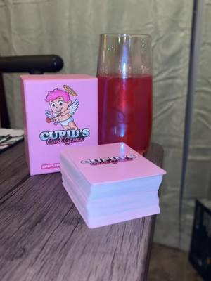 If you want to spice up your next date night 🥵 #couplescardgame #couplesdrinkinggame #cupidscardgameshop #drinkinggames #datenightideas #datenightchallenge 