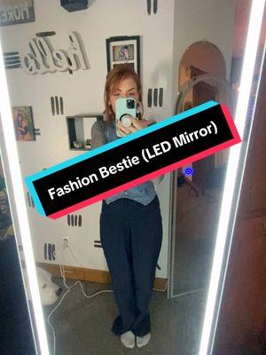 Love it so much I ordered it twice 🤣 #ledfullbodymirror #ledmirror #fullbodymirror #fulllengthmirror #beautyroommakeover #makeuproommakeover #lightupmirror #ledfulllenghtmirror #fulllengthmirrorwithlight #ledlights #ttsdelightnow #ttsdelightsnow #spotlightfinds #beautybesties 