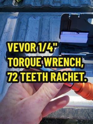 VEVOR 1/4" TORQUE WRENCH, 72 TEETH RACHET, DUAL DIRECTIONAL, EXTENTIONS AND ADAPTERS. #vevor #tools  #torquewrench #tool #fyp #fy  #mechanic #torquewrenches #toolsoftiktok #toolsofthetrade #toolstoday #tooltok #toolset  #tooltiktok #hardwaretools #mechanicsoftiktok #toollife #mechaniclife #vevorproducts #mechanicsoftiktok #fypage #viral #tiktok #fypシ゚viral #look #mademyyear #ttsdelightnow #giftguide #spotlightfinds #treasurefinds #christmassale #christmassales #lookatthat #christmasdeals #savings #tiktokshoplastchance #watch #tiktokshopnewyearnewaura #TikTokShop #tiktokshopping #trending2024 #viralvideos #onsale #flashsale #giftideas #giftidea #tiktokshopfinds #tiktokmademebuyit #foryou #foryoupage #trending #wow #tiktokmademedoit #getyours #today #tiktokfinds #tiktokfind #tiktokviral #tiktokviralvideo #tiktokviraltrending #ttsacl @vevor shop @HAIDEE_Vevor @Vevor_US 