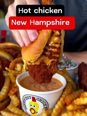 @daveshotchicken in #portsmouthnh  #nh #newhampshire #603 #nhfood #likesforlike #likes4like #daveshotchicken #hotchicken #likesforlike #friedchicken #foodbeast #viralfood #eater #thrillist #hypefeast #yougottaeatthis #foodintheair #nycfood #lahotchicken #losangeles 