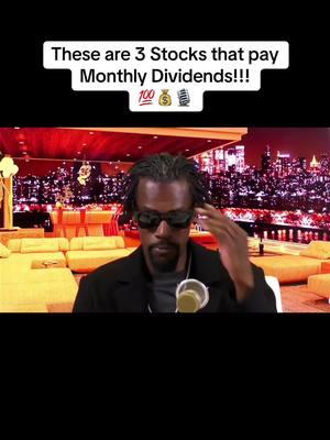 These are 3 Stocks that pay Monthly Dividends!!! 💯💰🎙️ #foryou #foryoupageofficiall #foryoupage❤️❤️ #fyp #explorepage✨ #podcastsoftiktok #podcastshow #podcasts #tvshow #stock #stockstobuy #stocks #stockmarket #stockmarkettips #stockmarketnews #investor #invest #investingforbeginners #dividends #money #moneytips #moneytok 