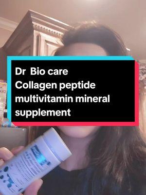 collagen peptide multivitamin mineral supplement has you covered from the inside out! #collagen #drbiocare #drbiocarecollagen #collagenpeptides #multivitamin #multivitamins #minerals 