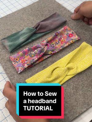 Phew! 😅 That was a lot to voiceover in 90 seconds. 🎤  These easy twisted headbands are perfect for using up knit fabric scraps and building your sewing confidence. Give it a try and let me know how it goes! 🧵✨  ❤️ If you like my teaching style and want to learn more use the link in my bio to join my email list just for beginners!  #craftygemini #learntosew #howtosewaheadband #twistedheadband #headbandtutorial #easyheadbandtutorial #sewingforbeginners #DIYHeadband #SewingMadeSimple