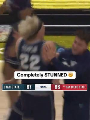 UTAH STATE DID IT #UtahState #SanDiegoState #Aztecs #basketball #collegebasketball #gamewinner 