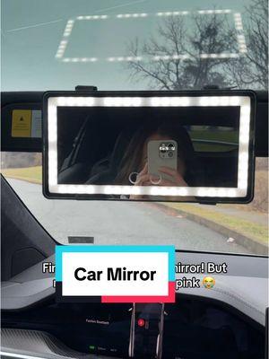 Get the pink one!!! It’s so cute  #carmirror #carmusthaves #carmusthave #carvanitymirror 