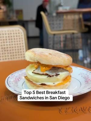 These are San Diego’s Best Breakfast Sandwiches of 2024. Let me know if I missed your favorite spot, and I’ll check it out for 2025. #sandiego #sandiegoeats #sandiegofood 