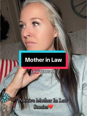 Give me a story about your great mother in law! They aren’t all bad. #chelseahays #chelseah929 #marriage #coupletok #motherinlaw #motherinlove 