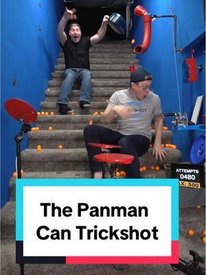 The Panman Can Trickshot #trickshot #trixshot