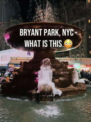 Bryant Park, NYC what is this 😳 #bryantpark #nyc #fypviralシ゚#fyforyou #bryantparknyc 