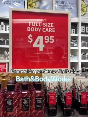 Promoción por tiempo limitado en la tienda de Bath&BodyWorks #aromas #fragancias #cuidadocorporal #bodycare #bathandbodyworks #bodymist #bodymistbathandbodyworks #bathandbodyscents 