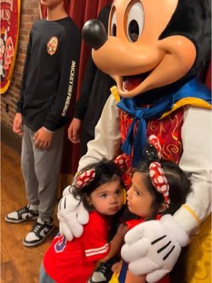 Meeting mickey mouse for the first time for both my girls #meetingmickey #meetingmickeymouseforthefirsttime #mickey #disneyland #disneyforchristmas #magickingdom #christmasmagic✨ #disney2024 #fyp #yp #foryoupageofficiall #floridacheck #mickeymouse #disneylove #magicalplace #disneyhugrule #