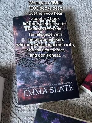 Fictional book boyfriends >>> #bikergirlsromance #mcbikerromancebooks #tbrpile #bookseries #emmaslateauthor #tarnishedangelsmc 