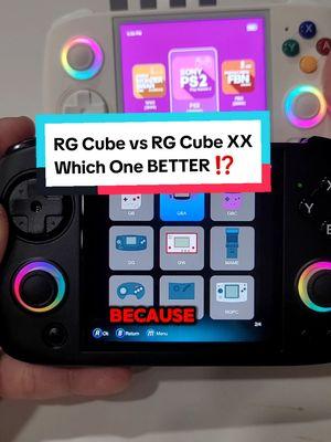 Replying to @aaronsaunders93 here's the differences between handheld emulators #rgcubexx #rgcube my favorite console to play your old school consoles #ps1 #nds #ps2 #gamecube retro games come pre-loaded on each one #retrogames  Which one would yall pick⁉️  let me know if you have any questions or games you need me to look up #retrogaming #gaming #emulator #90skids #nostalgia #nostalgic #videogames #handheld #gamingconsole #AnbernicRgcube #giftideas #guygifts #pokemon #Christmasgift #bdaygift 