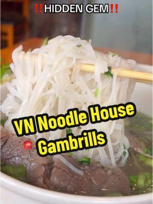 I am SO excited to tell you guys about this place‼️Located in Gambrills, V N Noodle House is a must visit. They’re known for their fantastic Vietnamese food, and they offer everything from clay pots to yum vermicelli dishes 🙂 I went for a solo lunch date and got the following: ▪️Vietnamese Crepe ($12.95): stuffed with sliced onion, bean sprouts, scallions, pork and shrimp. I was THRILLED to see this on their menu. @labellemel31 introduced me to it a while back, and I fell in love with the dish. They do it so well here, and portions are BIG. If you’ve never had it before, you take a piece of lettuce, add basil/carrot + a piece of crepe, then dip it into the fish sauce based dip that comes with. This is called Bánh Xèo, and it’s a very popular street food in Vietnam. The texture’s really lovely - the crepe’s nice and crispy and so yum when combined with the umami fillings inside + fresh herbs. ▪️Pho Chin (small for $10.95): I can’t ever resist pho so I needed to try theirs. The broth was fantastic, the noodz were cooked perfectly, and the veggies that came with were super fresh. DEF one of the best pho spots in MD (that I’ve tried) 🫶 Their pricing’s SUPER affordable IMO, and I thought portions were generous. The restaurant was cozy and very clean. Service was attentive, and it’s clearly family run (RIGHT up my alley - I live for mom and pop shops like this).  Anywho, I will 100% be back to try more of their menu. I wanted to get a clay pot as well but was too full. Def let me know what you think if you guys go! And if you have other Gambrills recs, please let me know below 👇  📍2299 Johns Hopkins Rd, Gambrills, MD ⏰T-Sa 11-9pm, Su 11-8pm #gambrills #fyp #foryou #foryoupage #mdfood #maryland #FoodTok #foodtiktok 