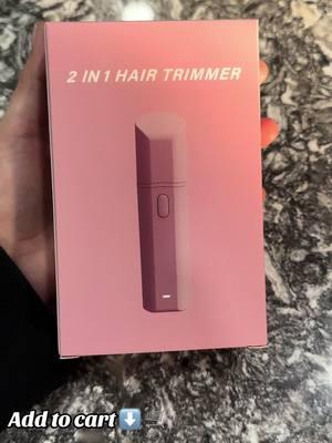 #vianswan #2in1hairtrimmer #nosetrimmers #facialhairtrimmer #pink🥰 #lastminutegifts #TikTokShop 