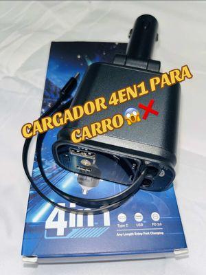 CARGADOR 4en1 #4in1charger #charger #carcharger #retractablecarcharger #retractable #cargador #cargador4en1 #phonecharger #iphonecharger #TikTokShop #caraccessories #accesorios #musthaves #tiktokmademebuyit #tiktokshopmusthaves #tiktokshopfinds @Q&H AUTO SHOP 