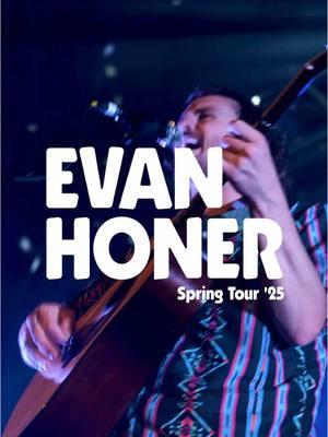 SPRING TOUR #tour #shows #evanhoner #singersongwriter #original 