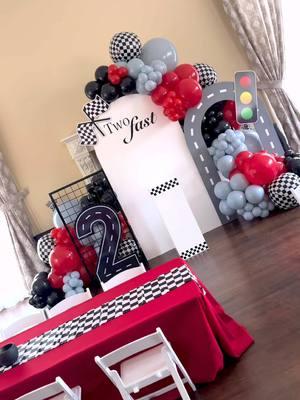 🚗✨ Revving up the celebration! ✨🚦 From start to finish, we brought this car-themed birthday party to life! 🏁 With a custom backdrop and balloon design, every detail was crafted to keep the party rolling in style. Whether you’re dreaming of fast cars or any theme under the sun, we’ve got your party covered! Ready to plan your next show-stopping event? Send us a message and let’s hit the gas on your celebration!  Thank you @aixsamtz  #monroviacalifornia  #pasadenacalifornia #partyplanner #event-planner #balloongarland #balloons #balloonstylist #balloondecorations #balloondeco #balloonart #balloondecoration #balloondecor #balloonstyling #balloonwall #balloonbackdrop #balloonartist #ballooning #balloonideas #kidsbirthday #carthemebirthday #twofastbirthday #tuftex #tuftexcolorcrew