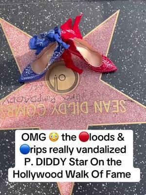 Hit the Link In Bio To Shop 🛍️these 🔴Red & 🔵Blue Bangerz  #pdiddy #diddy #hollywoodwalkoffame #pdiddy #heels 