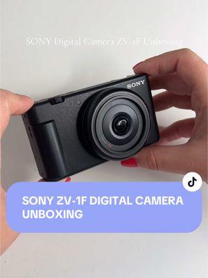 Sony ZV-1F digital camera unboxing ✨ linked on my storefront, this is around $370ish and I can’t wait to start taking pictures/videos 🤩 ***this has no built in flash so I added my own on top! ***  @SonyElectronics  #digitalcamera #sonyzv1f #sony #sonycamera #camera #contentcreator #digitalcameras #highqualitycontent #Vlog 