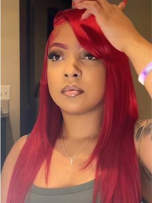 Wig Install…dyed by me🫶🏽 #fyp #wiginfluencer #blackgirltiktok #wiginstall  #creatorsearchinsights #crimson #hairinfluencer #frontalwig 