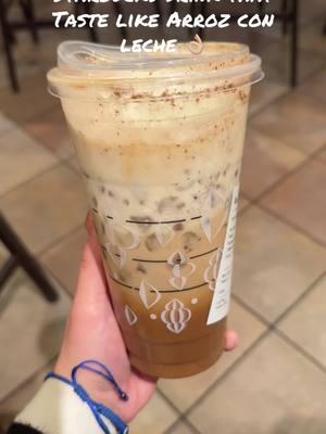 Venti Brown sugar shaken espresso with 2 pumps of white mocha, extra cinnamon and sweet cream cold foam 🤍 it’s so good #fyp #viral #starbucks #starbucksdrinks #arrozconleche #decafcoffee #holidaydrinks #musttry #starbucksrecipe #trending #10/10