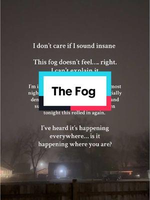 Idk what it means but I don’t like it #whatishappening #thefog #iowa #fyp 