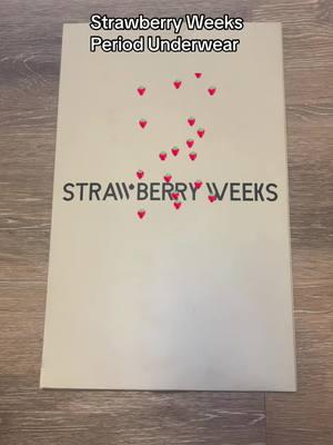 Who knew a comfortable period was possible @strawberryweeks #strawberryweeks #period #periodundewear #underwear #womenessentials #womensupportingwomen #women #comfortable 