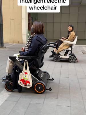 New design intelligent electric folding wheelchair scooter for elderly.#mobilityscooter #elderlyscooter #scooter #morelaxscooter 