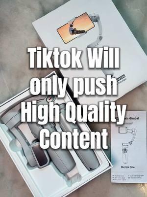 One of Tiktok Requirements to Push Your Content to everyone’s FYP is Quality Content, getting a Phone Stabilizer will help you Create Crips, Quality Content 📱✨ #phonestabilizer #contentcreator #contentcreatortips #highqualitycontent #fyp 