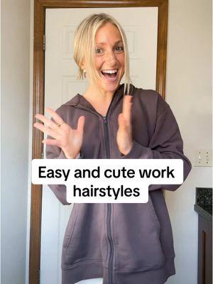 Easy hairstyles for new careers and cute work attire :-)  Join me on finding my forever career 💕🤭👱🏼‍♀️  Clip: amazon (check out my storefront!)  Hoodie: @SKIMS size medium  #teachercareerchange #teachercareercoach #careerchangemaybe #easyworkhairstyles #workhairstyles #workhairstyleinspo #clawcliphairstyles #increasingconfidence #25yearoldcareerchange 