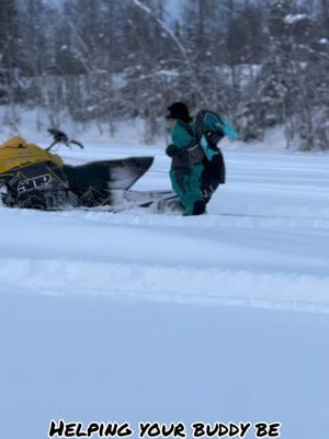 #sledtok #snowmobile #fail #stuck #fyp @509 