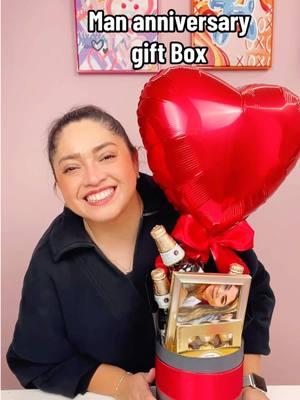 Man anniversary box idea ❤️ because they also deserve cute gifts‼️ You will need: - Floral box from TikTok Shop link on description 👆🏼 - Heart foil balloon - Chocolates - Beer - Picture frame with a cute picture of both! @Jesy Decorations has 3 different color box options for your floral arrangements or other gifts. Check them out!!! #floralbox #mangift ##mangiftideas #boxarrangement#mangifts #giftbox #diygifts