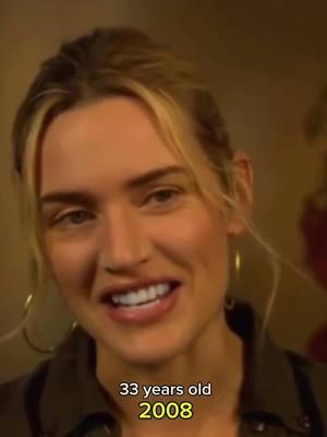 Look at Kate Winslet through time! How does she look at 49 years old!#celebrity #acting #actress 