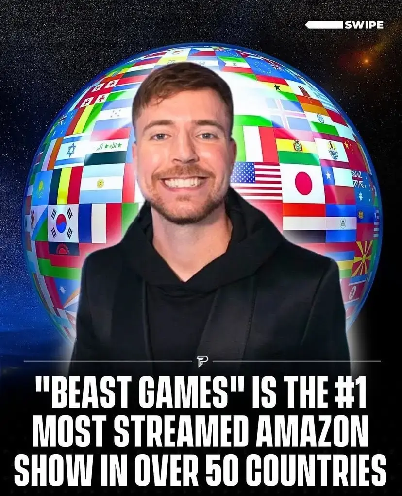 Follow @4ourweeks for more post like this! "Beast Games," the reality competition created by MrBeast, is taking over Amazon Prime Video! 🌍 With 1,000 contestants fighting for a jaw-dropping $5 million prize, it's no wonder it's the most-watched show in over 82 countries! The high-stakes challenges will keep you on the edge of your seat. Who would you watch it with? Tag them below! 👇 #BeastGames #MrBeast #PrimeVideo #RealityTV       #4ourweeks #advice #business #money #businessidea #inspiration #entrepreneurquotes #businessbuilding #dailymotivationquotes #success #discipline #financialfreedom #fyp #advice #business #money #businessidea #quoteoftheday #inspiration #entrepreneurquotes #warrenbuffettquotes #entrepreneurshipquotes #dailymotivationquotes #businessbuilding #bookreader #bookreviewer #financialfreedom #wealthbuilding #booklovers #bookquotes #elonmusk #elonmuskquotes #elonmuskquote #markzuckerberg #elonmuskisagenius #entrepreneurmotivation #entrepreneur101 #entrepreneurship101 #entrepreneurshipfacts #entrepreneurshipmindset #businesstips101 #businessmotivation #businesspassion #businessinsider #businesstips #businessintelligence #elon #businessmindset101 #billionairemindset #business101 #billionaireclub #billionaireminds #billionairemindset #wealthymindset   Media via @Pubity 