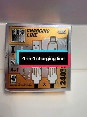 4-in-1 charging line is very useful #mfish #tiktokmademebuyit #giftideas #tiktok #TikTokShop #tiktokshopholidayhaul #chargingcable #fastchargingcable #musthave #travelfriendly #useit #fyp #fypシ #fy #foryoupageofficiall #foryoupage❤️❤️ #sachina #usa_tiktok #usa🇺🇸 @mfishUS 