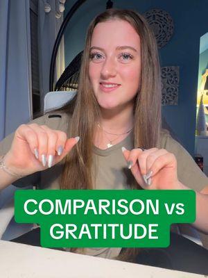 comparison is the opposite of GRATITUDE! #christiangirly #Jesusisking #Godisgood #christiantiktok #christianmessage 