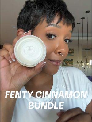 If you wanna smell and taste like cinnamon rolls… yeah this is it 👀 #fentyskin #newyearnewaura #mademyyear #buttadrop #dryskin 