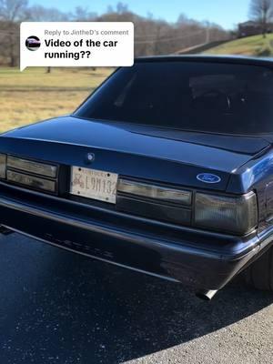 Replying to @JintheD #foxbody #ford #mustang #forsale #londonky #18000 #coupelx