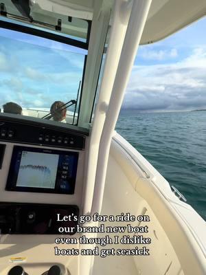 Family Christmas Gift 🚤  Too bad i get seasick lol  Boston Whaler | Fishing Boat | MOKE | Boca Lifestyle  #bostonwhaler#newboat#christmashaul#christmasgift#familygift#merrychristmas 