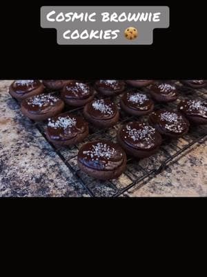 Who’s looking for a tutorial? Cosmic brownie cookies - soft, chewy and your next favorite recipe to recreate ! Drop “recipe” in the comments if you want a video on how I made these #cosmicbrownie #cookies #recipesoftiktok #baking #ashweee96 