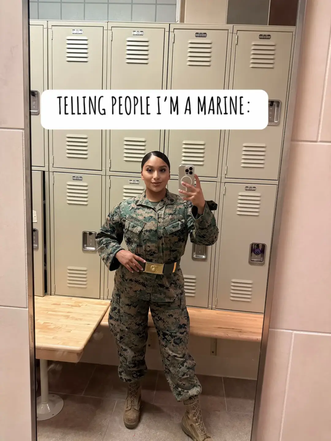 It ain’t always 🌈 and ☀️…. #femalemarines #femalemilitary #marines 