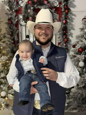 God really blessed me with the most handsomes 🥹🤩💙  #babyboy #fatherandson #boymom #Love #vaquero #babycowboy #cowboys 