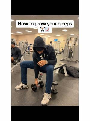 How to grow your biceps with a super set🏋🏽📈📈📈 #backdayworkout #bicepday #fyp #informational 