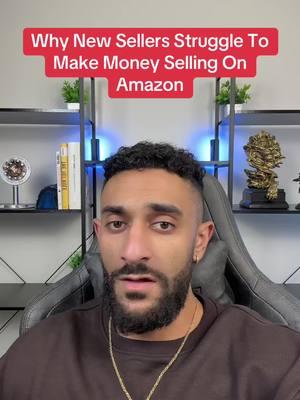 Why new sellers struggle to make money when selling on Amazon - Amazon FBA training in the TikTok bio #amazonfba #amazonseller #amazonfbaseller #sellingonamazon #ecommerce #business #lukebasha 