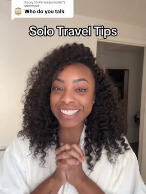 Replying to @Reneesprout67 I hope this helps! You have to already know how to be alone and do things on your own if you really want to enjoy solo travel. #solotravel #solotraveltips 