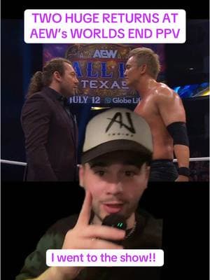 Kenny omega and edge returned at AEW’s Worlds end!!! #aew #aewworldsend #kennyomega #edge #jonmoxley #ratedftr #ftr #okada #willospreay 