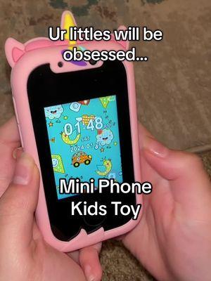 🚨$17….Limited time! Ngl…My niece started playing pretend calls right away! #miniphone #phonetoy #winterfinds #toyphone #giftsforkids #newyearnewaura #valentinesdaygiftideas #tiktokshopcreatorpicks 